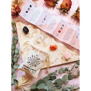 ✨ NWT: Sacred Cycles Crystal Set ✨